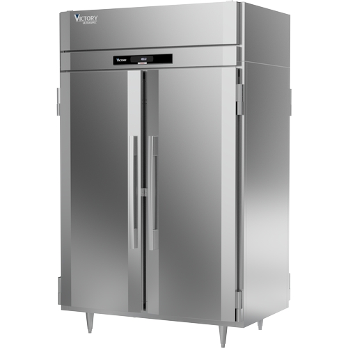 Victory Refrigeration HSA-2D-1-PT UltraSpec™ 46.5 cu.ft. Two-Section Pass-Thru Heated Cabinet