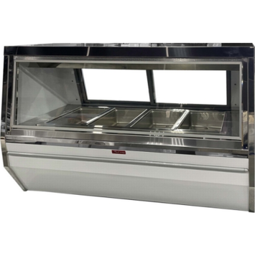 Howard McCray CHS34N-6-D-BE 72" Hot Food Deli Display Case w/ (4) Heated Wells - Black