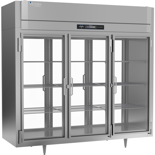 Victory Refrigeration RS-3D-S1-EW-PT-G-HC UltraSpec™ 73.99 cu.ft. Three-Section Pass-Thru Refrigerator