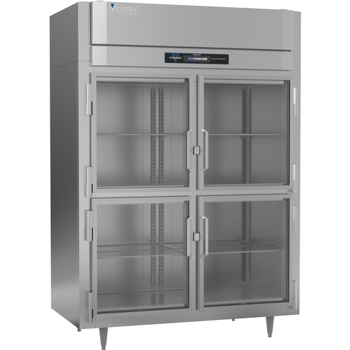 Victory Refrigeration RSA-2D-S1-EW-HG-HC UltraSpec™ 49.02 cu.ft. Two-Section Reach-In Refrigerator