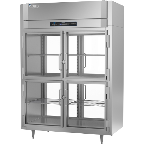 Victory Refrigeration RSA-2D-S1-EW-PT-HG-HC UltraSpec™ 55.6 cu.ft. Two-Section Pass-Thru Refrigerator