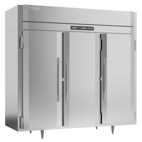 Victory Refrigeration RSA-3D-S1-EW-HC UltraSpec™ 74.16 cu.ft. Three-Section Reach-In Refrigerator