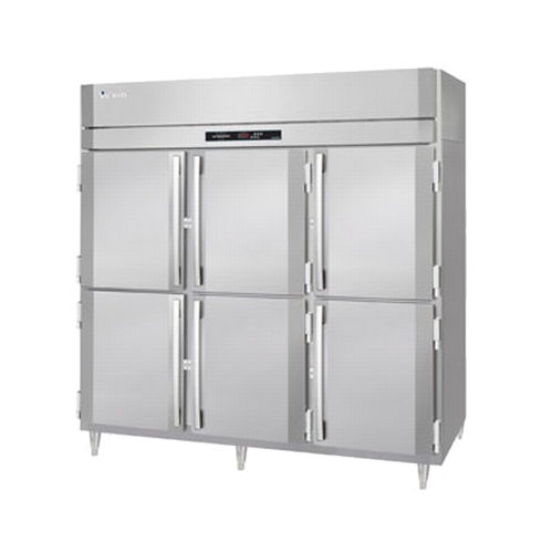 Victory Refrigeration RSA-3D-S1-EW-PT-HD-HC UltraSpec™ 84.9 cu.ft. Three-Section Reach-In Refrigerator