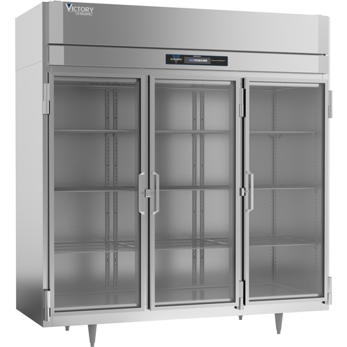 Victory Refrigeration RSA-3D-S1-G-HC UltraSpec™ 68.34 cu.ft. Three-Section Reach-In Refrigerator