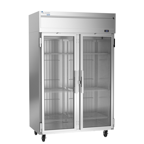Victory Refrigeration VEFSA-2D-GD-HC Elite™ 46.29 cu.ft. Two-Section Reach-In Freezer