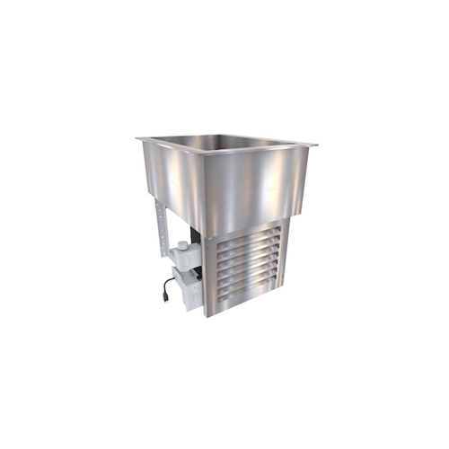 Duke Manufacturing CP1-SB-DC-D Refrigerated 1 Section Drop-In Cold Food Pan with Drain