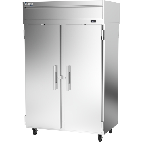 Victory Refrigeration VEHSA-2D-PT-SD Elite™ 45.4 cu.ft. Two-Section Pass-Thru Heated Cabinet