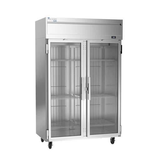 Victory Refrigeration VERSA-2D-GD-HC Elite™ 46.88 cu.ft. Two-Section Reach-In Refrigerator