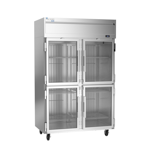 Victory Refrigeration VERSA-2D-HG-HC Elite™ 46.88 cu.ft. Two-Section Reach-In Refrigerator
