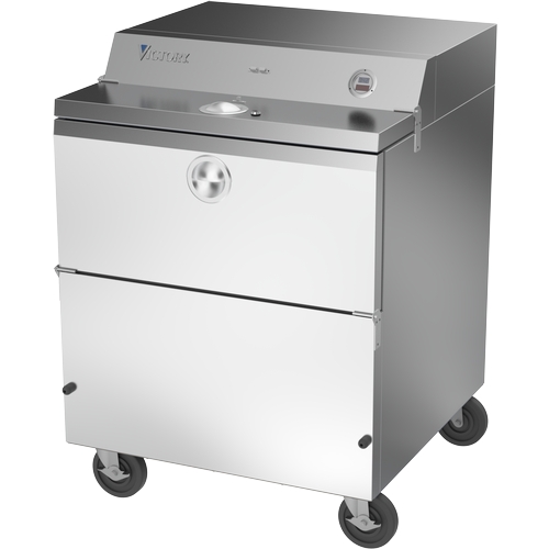 Victory Refrigeration VMCF34-1-S-HC 34" Single Access Forced Air Flat Top School Milk Cooler