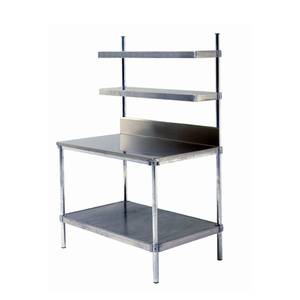 Prairie View Industries W307248 48in Stainless Food Service Station Table