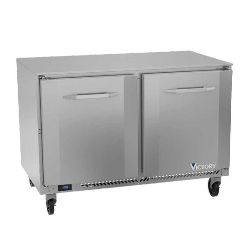 Victory Refrigeration VUF48HC 48" Two-Section Undercounter Freezer