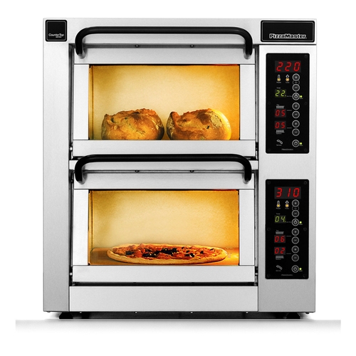 Pizza Master PM 552ED-2 30.5" Wide Two Deck Electric Countertop Pizza Oven