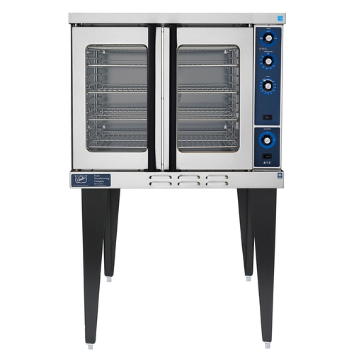 Duke Manufacturing 613Q-G1V Gas Single-Deck Standard Depth Convection Oven
