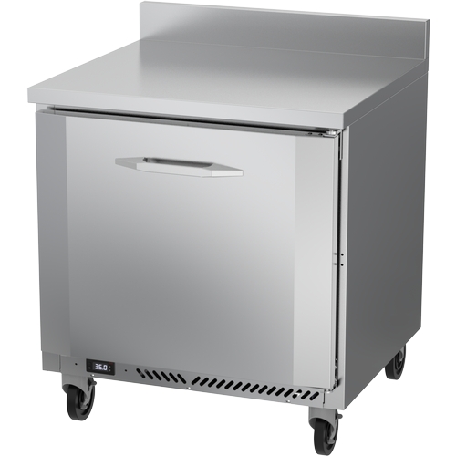 Victory Refrigeration VWR32HC 27" One-Section Single Door Worktop Refrigerator