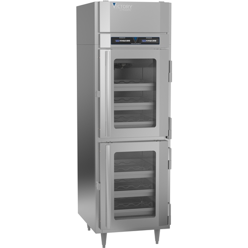 Victory Refrigeration WCDT-1D-S1-HC 17.98 cu.ft. One-Section Dual-Temp Refrigerated Wine Cooler