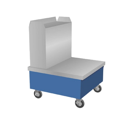 Duke Manufacturing TTS-32SS Thurmaduke 30"W x 31"D Mobile Tray Stand Unit