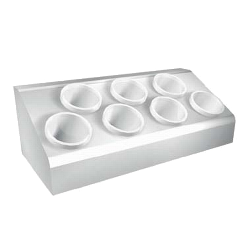 Duke Manufacturing 73 5 Cylinder Stainless Steel Silverware Dispenser Unit