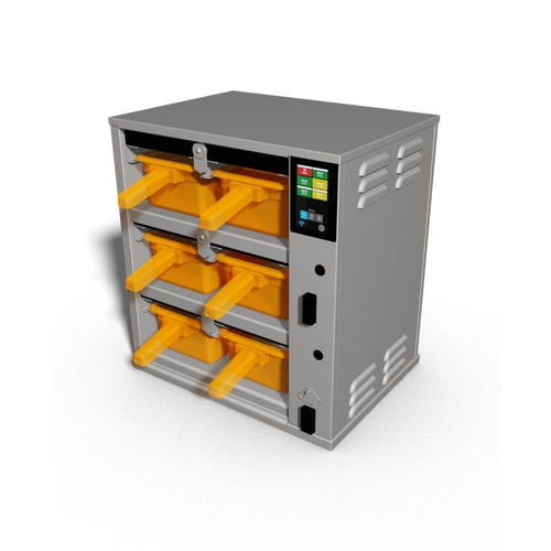Duke Manufacturing RFHU-32-4 ReadyFlex 3 x 2 Compartment Hot Holding Cabinet