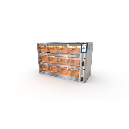 Duke Manufacturing RFHU-34-4 ReadyFlex 3x4 Compartment Hot Holding Cabinet