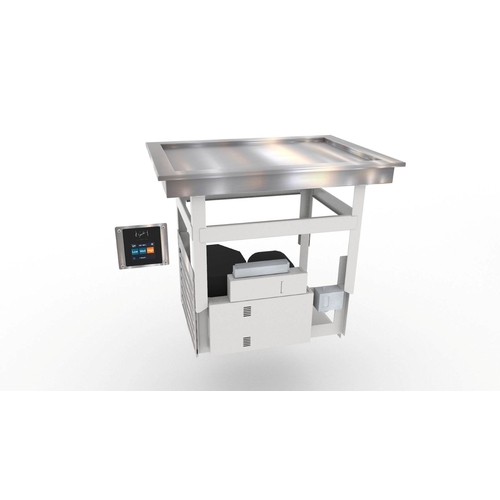 Duke Manufacturing RHF1-SL HotFrost (1) Section Recessed Hot/Cold Slimline Drop-In Unit