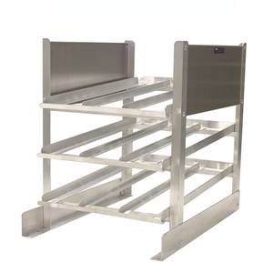 Prairie View Industries CR0540 NSF 36in x 25in Aluminum Can Rack- holds 54 No.10 cans