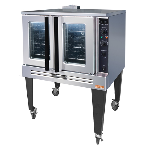 Peach Foodservice PCO-1E Electric Standard Depth Convection Oven w/ Dependent Doors