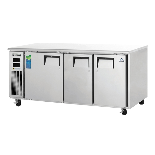 Everest Refrigeration ETRF3 71" Wide Dual Temp Worktop Refrigerator/Freezer