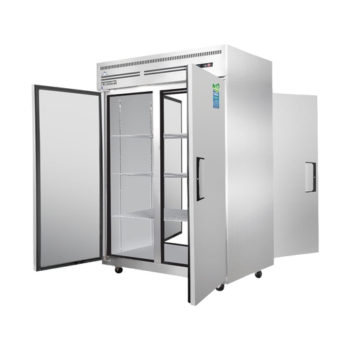 Everest Refrigeration ESPT-2S-2S 50" Wide Two Section Pass-Thru Refrigerator