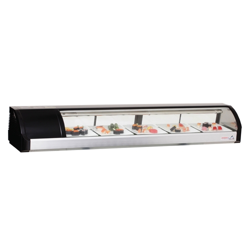 Everest Refrigeration ESC71L 71" Wide Refrigerated Countertop Sushi Display Case