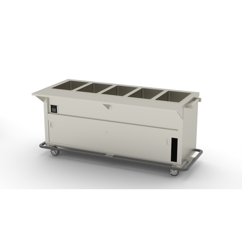Duke Manufacturing EPW-5-CBPG Thurmaduke Portable Electric Waterless (5) Well Steam Table
