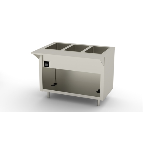 Duke Manufacturing EW-3-CBPG Thurmaduke 46" Electric Waterless (3) Well Steam Table