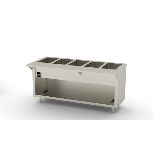 Duke Manufacturing EW-5-CBPG Thurmaduke Electric Waterless (5) Well Steam Table
