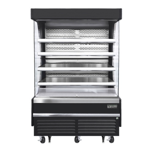 Everest Refrigeration EOMV-60-B-28-T 60" Wide Open Display Merchandiser Refrigerator