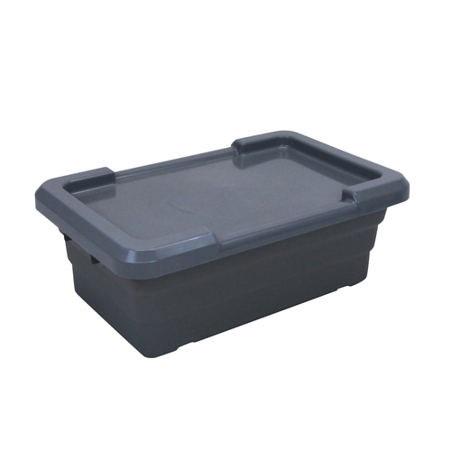 Channel Manufacturing L815C-G 16" x 24" Grey Plastic Bus Bin Cover