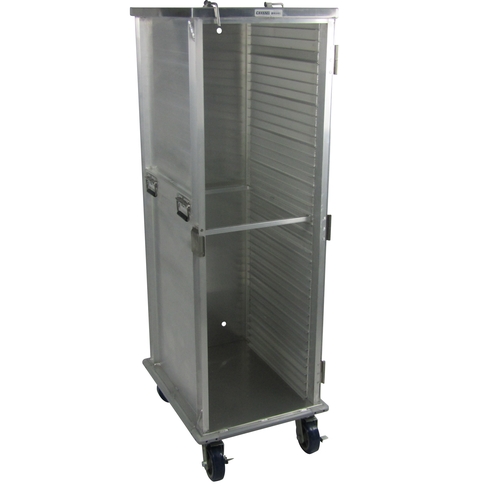 Channel Manufacturing ENC4018 23.5" x 29" Fully Enclosed Heavy Duty Aluminum Bun Pan Rack