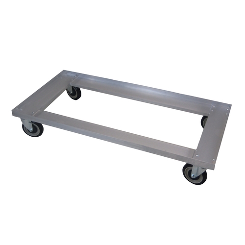 Channel Manufacturing GRD2 44" x 22" Aluminum Glass Rack/Milk Crate Dolly