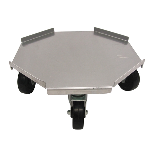 Channel Manufacturing KDA17 17" x 17" x 4" Aluminum Single Keg Dolly