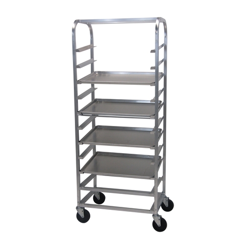 Channel Manufacturing SRS-11 29.5" x 18" Aluminum Bus Bin Rack w/ 5" Spacing