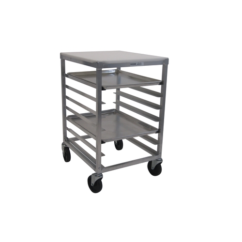 Channel Manufacturing BPRE-6/P 20.5" x 26" Aluminum Bun Pan Rack w/ Poly Top & 3" Spacing