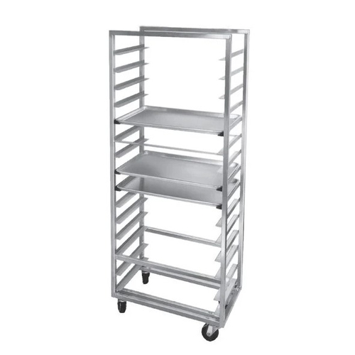 Channel Manufacturing 410S 28.5"x 18" Welded Stainless Steel Bun Pan Rack w/ 2" Spacing