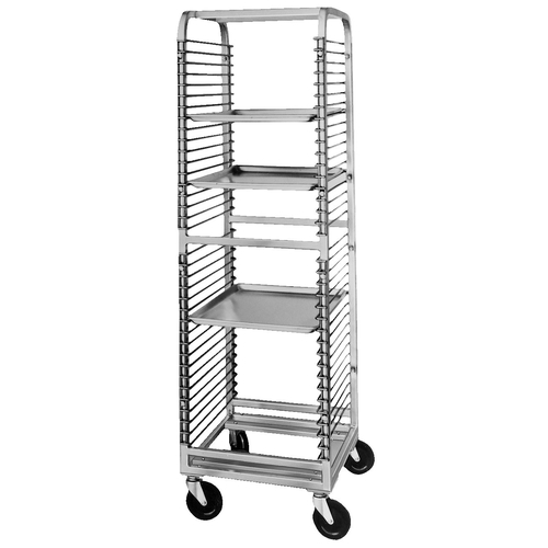 Channel Manufacturing 564N 20.5" x 25" x 68.5" Aluminum Bun Pan Rack w/ 1.5" Spacing
