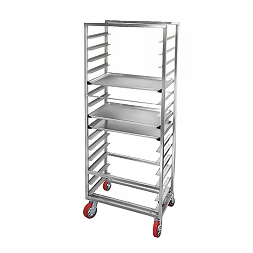 Channel Manufacturing AXD2810 29" x 18" Heavy-Duty Aluminum Bun Pan Rack w/ 6" Spacing