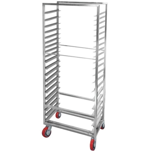 Channel Manufacturing AXD2820 29" x 18" Heavy-Duty Aluminum Bun Pan Rack w/ 3" Spacing