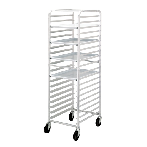 Channel Manufacturing HDKD20 20.5" x 26" Heavy Duty Aluminum Bun Pan Rack w/ 3" Spacing