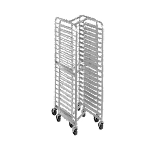 Channel Manufacturing 404SN 20.5"x 26" Stainless Steel Nesting Bun Pan Rack w/ 6"Spacing