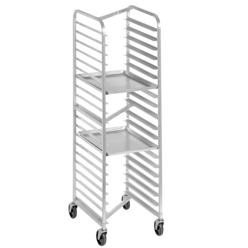 Channel Manufacturing 414AN-HD 29" x 18" Heavy-Duty Aluminum Nesting Bun Pan Rack