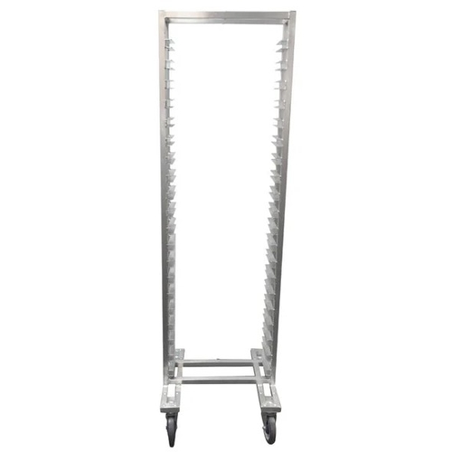 Channel Manufacturing LPNB-15 20.5" x 26" Aluminum Low Profile Bun Pan Rack w/ 4" Spacing