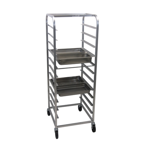 Channel Manufacturing ETPR-5S 24.5" x 26" x 70.5" Aluminum Food Pan Rack w/ 5" Spacing
