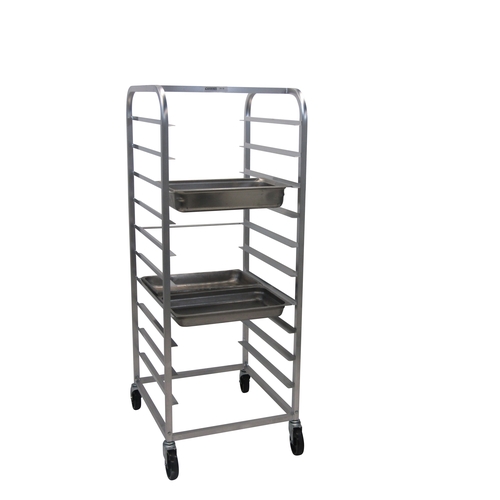 Channel Manufacturing ETPR-5S6 24" x 26" x 36" Aluminum Food Pan Rack w/ 5" Spacing